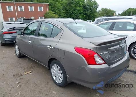 2016 Nissan Versa 1.6 Sv из США, поврежденный, VIN 3N1CN7AP2GL847749